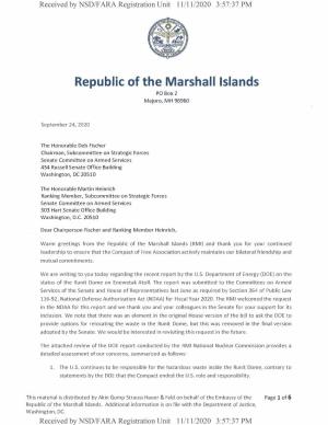 Government of the Republic of the Marshall Islands