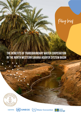 Policy Brief “The Benefits of Transboundary Water