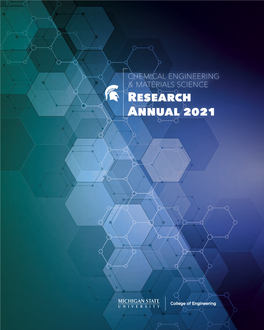 Research Annual 2021 from the Chair