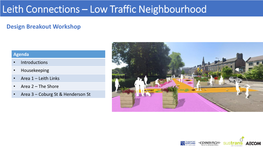Leith Connections – Low Traffic Neighbourhood