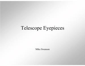 Telescope Eyepieces