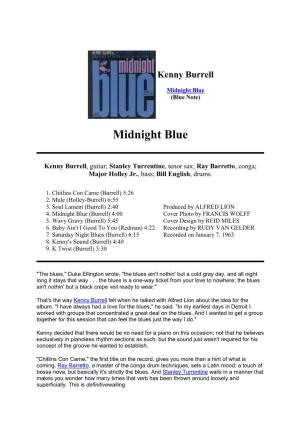 Midnight Blue (Blue Note)