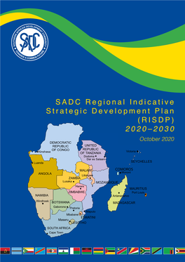 SADC Regional Indicative Strategic Development Plan 2020-2030
