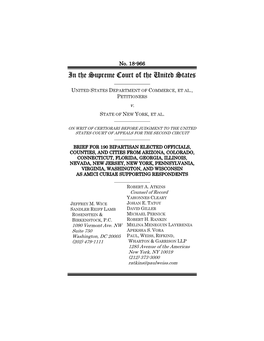2019-04-01 Supreme Court Census Brief