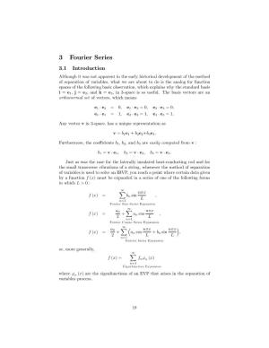 3 Fourier Series