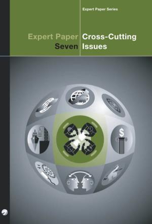Expert Paper Seven Cross-Cutting Issues