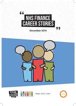 NHS Finance Career Stories
