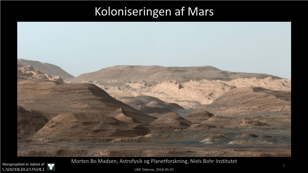 Koloniseringen Af Mars