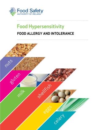 Food Hypersensitivity Food Allergy and Intolerance