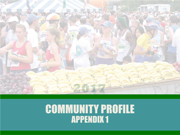 Community Profile Appendix 1 Appendix 1 May 2017