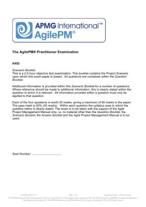The Agilepm® Practitioner Examination