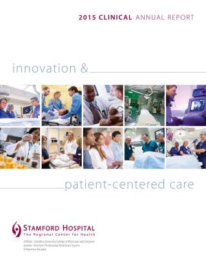 Innovation & Patient-Centered Care