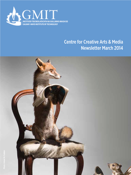Centre for Creative Arts & Media Newsletter March 2014