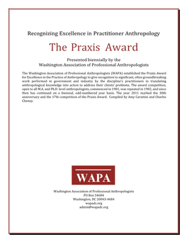 The Praxis Award