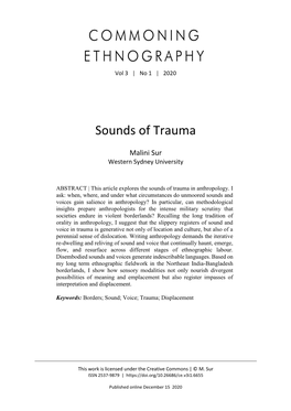 Sounds of Trauma