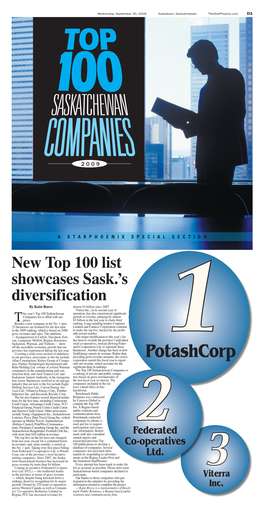 Canwest Top 100 Saskatchewan Companies