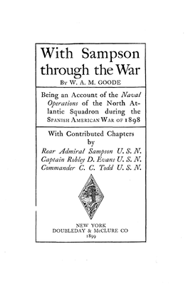 With Sampson Through Thewar by W