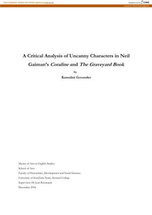 Gaiman's Coraline and the Graveyard Book