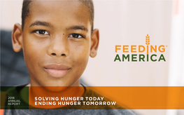 Solving Hunger Today Ending Hunger Tomorrow