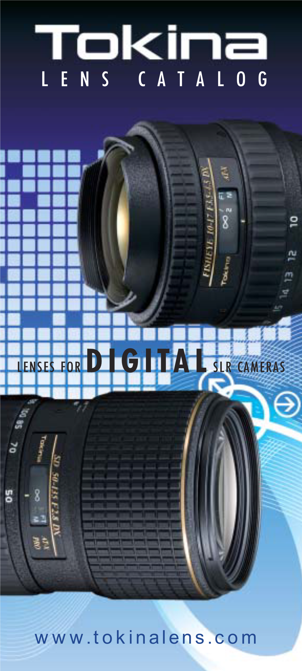 Catalogue of Tokina Lenses in English