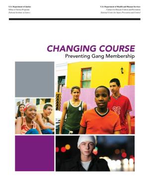 Changing Course. Preventing Gang Membership