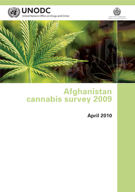 Afghanistan Cannabis Survey 2009