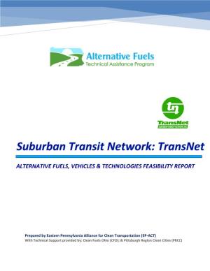 Alternative Fuels, Vehicles & Technologies Feasibility