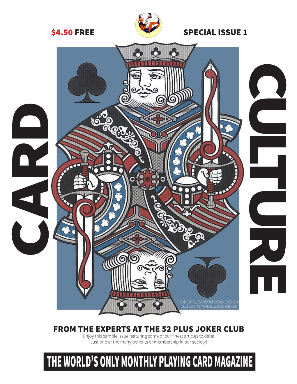 The World's Only Monthly Playing Card Magazine