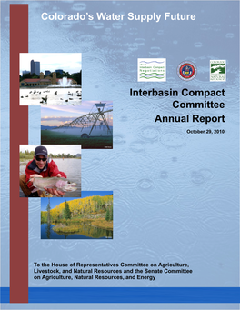 Colorado's Water Supply Future Interbasin Compact Committee