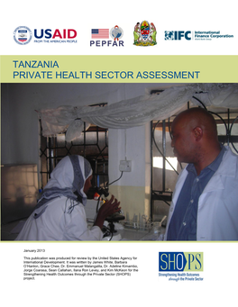 Tanzania Private Health Sector Assessment