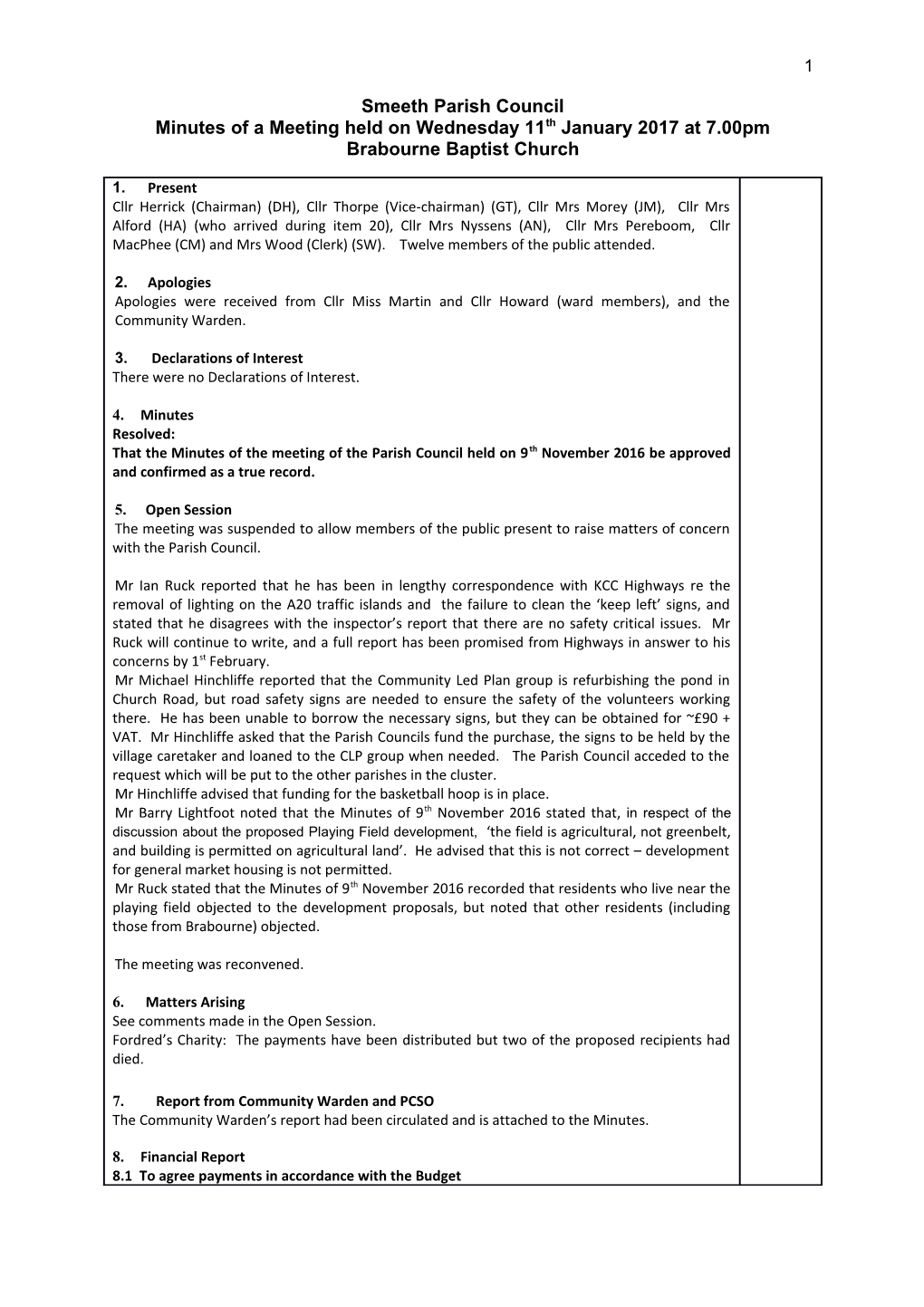 Smeeth Parish Council s1