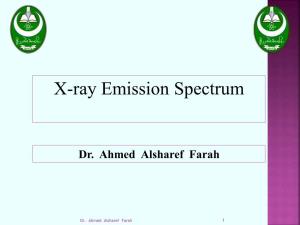 X-Ray Emission Spectrum