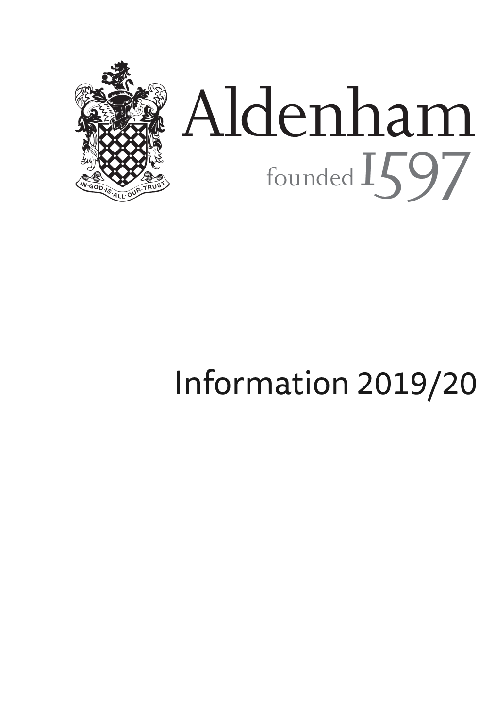 Information 2019/20