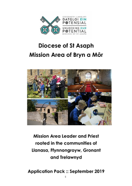 Diocese of St Asaph Mission Area of Bryn a Môr