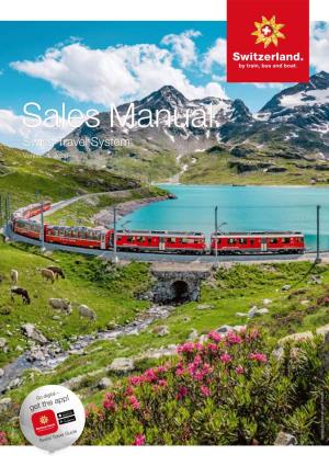 Sales Manual. Swiss Travel System