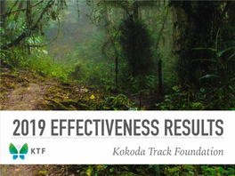 Kokoda Track Foundation EXECUTIVE SUMMARY
