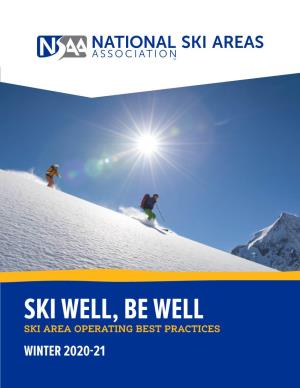 (NSAA) Ski Well, Be Well