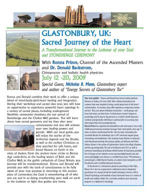 GLASTONBURY, UK: Sacred Journey of the Heart