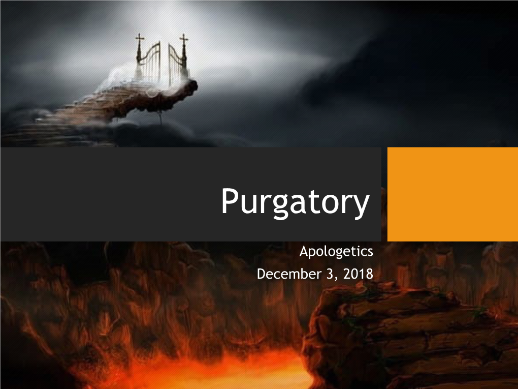 History of Purgatory