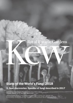 State of the World's Fungi 2018
