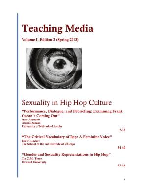 Teaching Media Volume I, Edition 3 (Spring 2013)