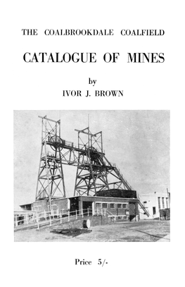 Catalogue of Mines