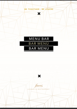 Menu Bar Bar Menu Bar Menü