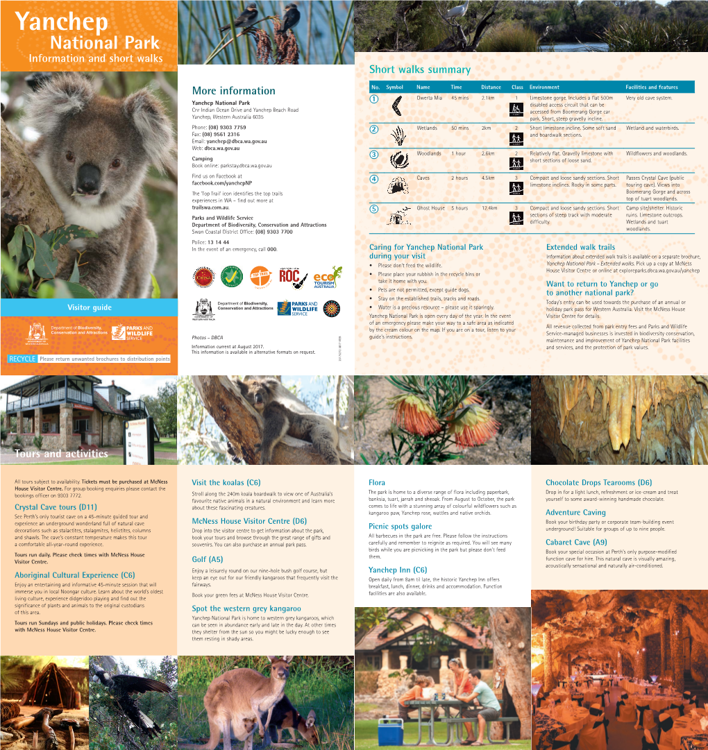 Yanchep National Park Visitor Guide