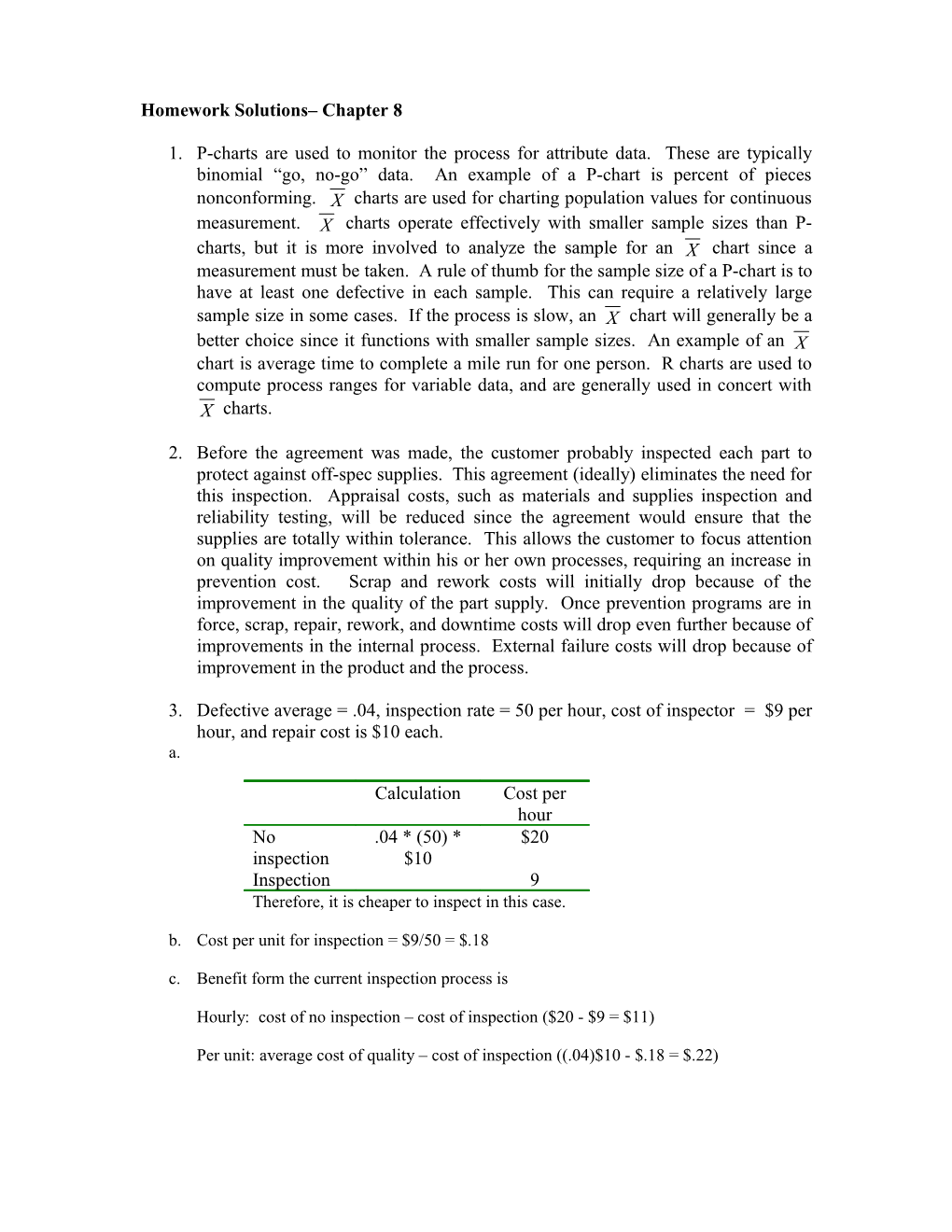 Homework Solutions Chapter 2