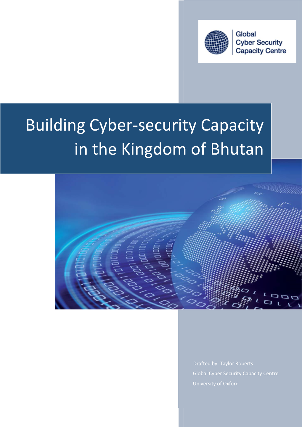 Building Cyber-Security Capacity in the Kingdom of Bhutan