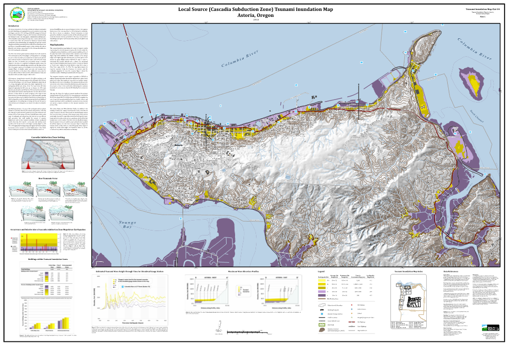 Cascadia Subduction Zone) Tsunami Inundation Map Tsunami Inundation Maps for Astoria, W