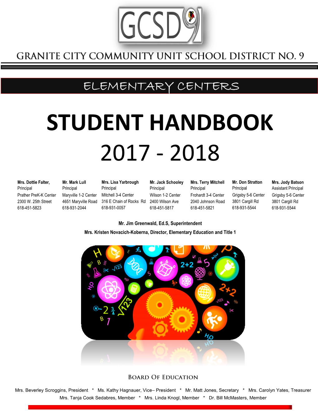 Student Handbook 2017 - 2018