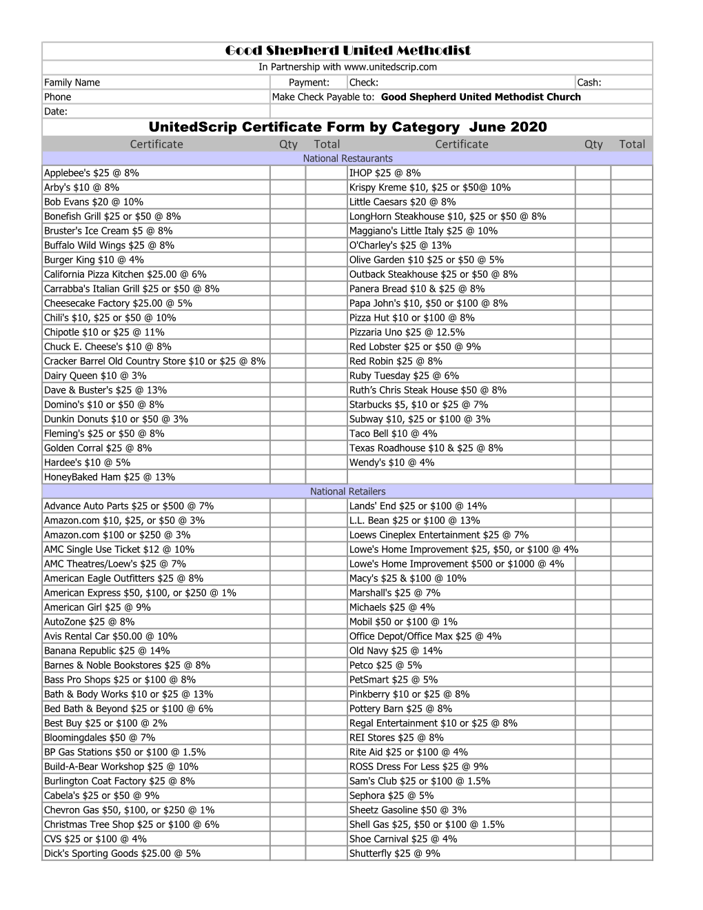 Download the FOM Form Here