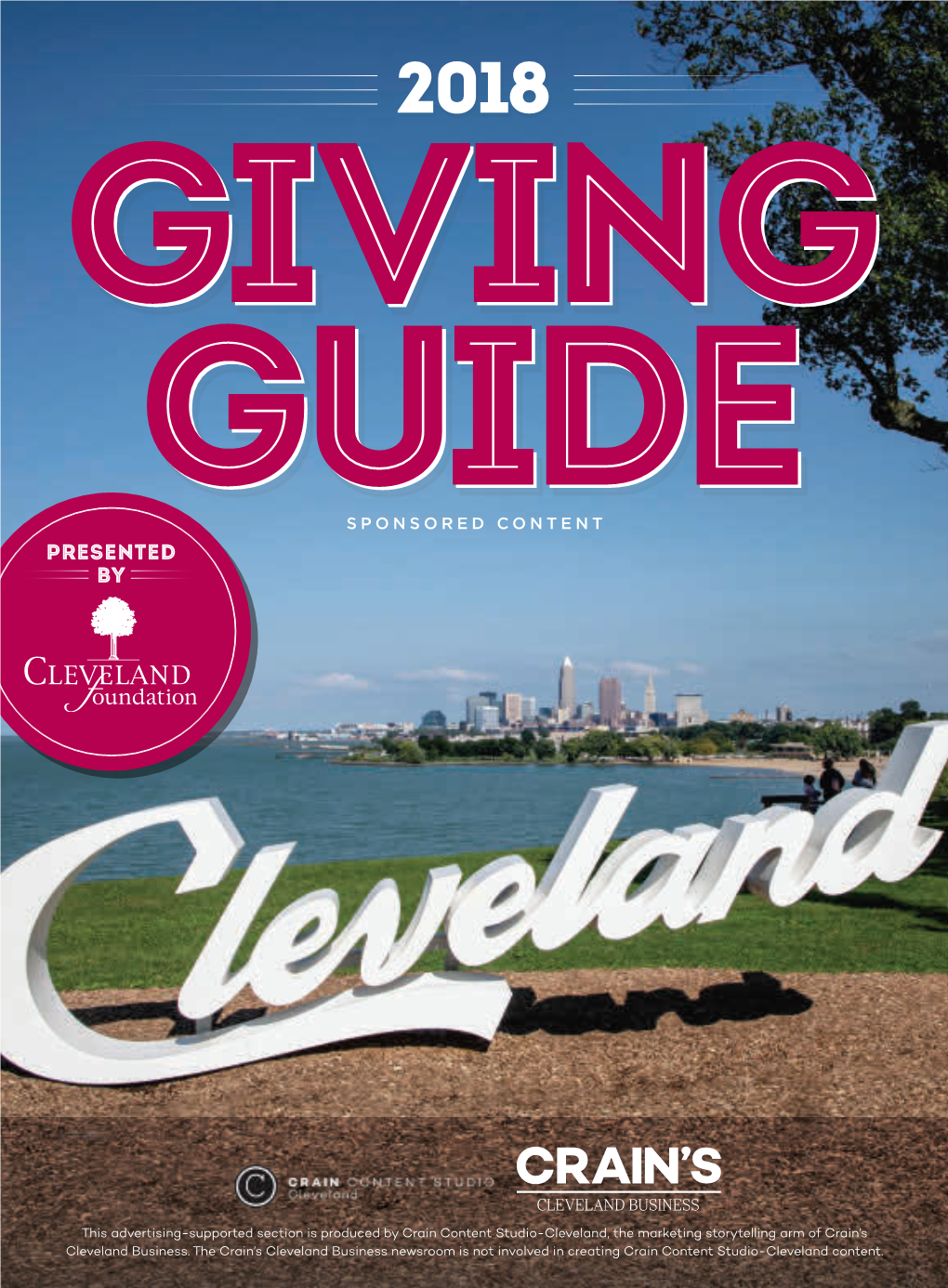 Giving Guide Is a Collection of Information Submitted Directly by the Nonprofits As a Way to Familiarize Readers with Their Organizations